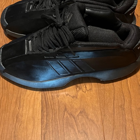 Men's Black High-Top Athletic Shoes - Picture 4 of 5